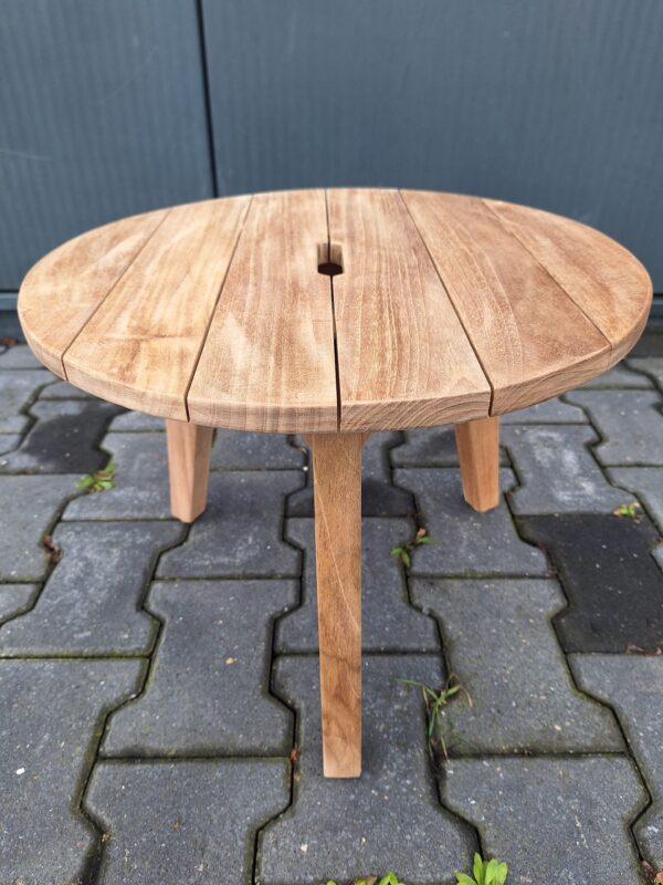 Teak Pandan Bijzettafel Teak Nl