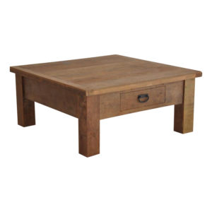 Teakhouten salontafel Koeno 80 * 80 cm