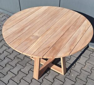 Teak.nl Tuin Bijzettafel Ø 74cm