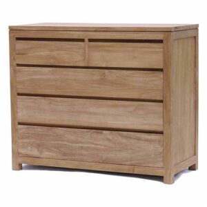 Corona Teak Ladekast 110cm 5 laden