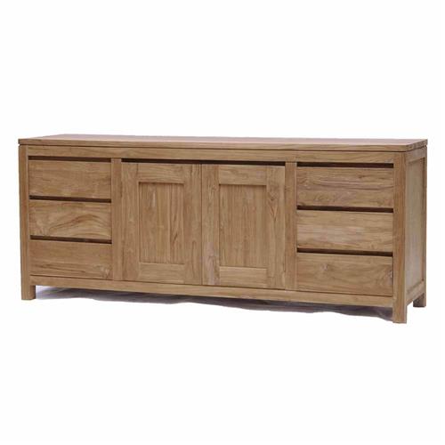 Teak dressoir Corona 180 cm