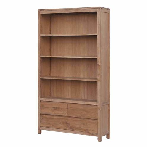 Corona Teak boekenkast 120cm