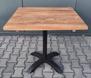Teak Klaptafel 80×80 cm