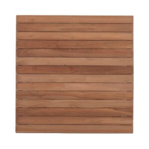 Teak.nl Tuin Tafelblad 70 × 70 cm
