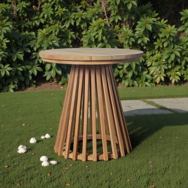 Teak Tuin Salontafel Napels Ø 60cm