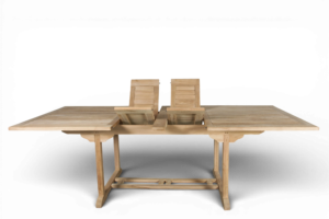 Teak Tuin Uitschuiftafel 200 - 300cm