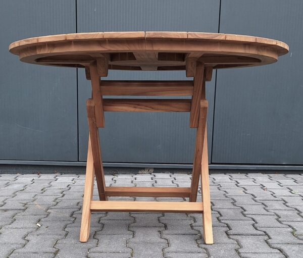 Sundura Teak klaptafel Ø 120cm
